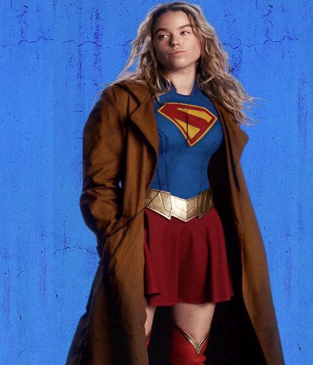 Kara Danvers Supergirl Women Of Tommorrow Brown Trench Coat