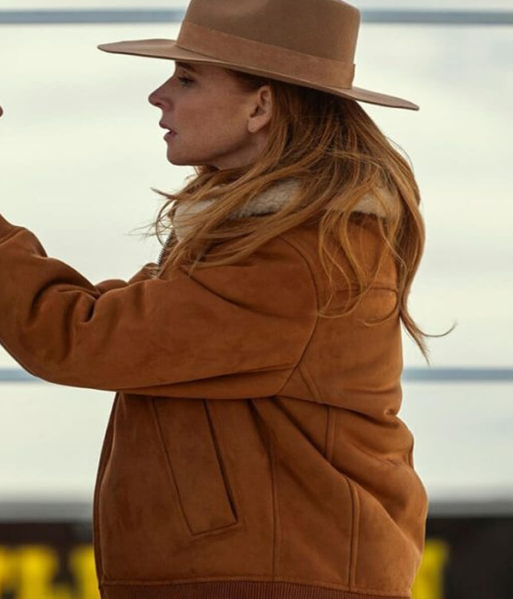 Katherine Walter My Life with the Walter Boys Suede Jacket
