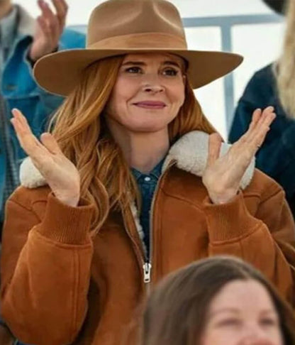 Katherine Walter My Life with the Walter Boys Suede Jacket