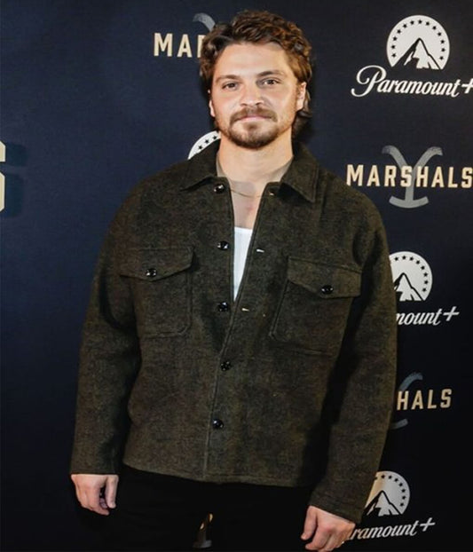 Kayce Dutton Marshals 2026 Brown Wool Jacket