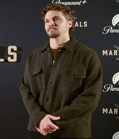 Kayce Dutton Marshals 2026 Brown Wool Jacket