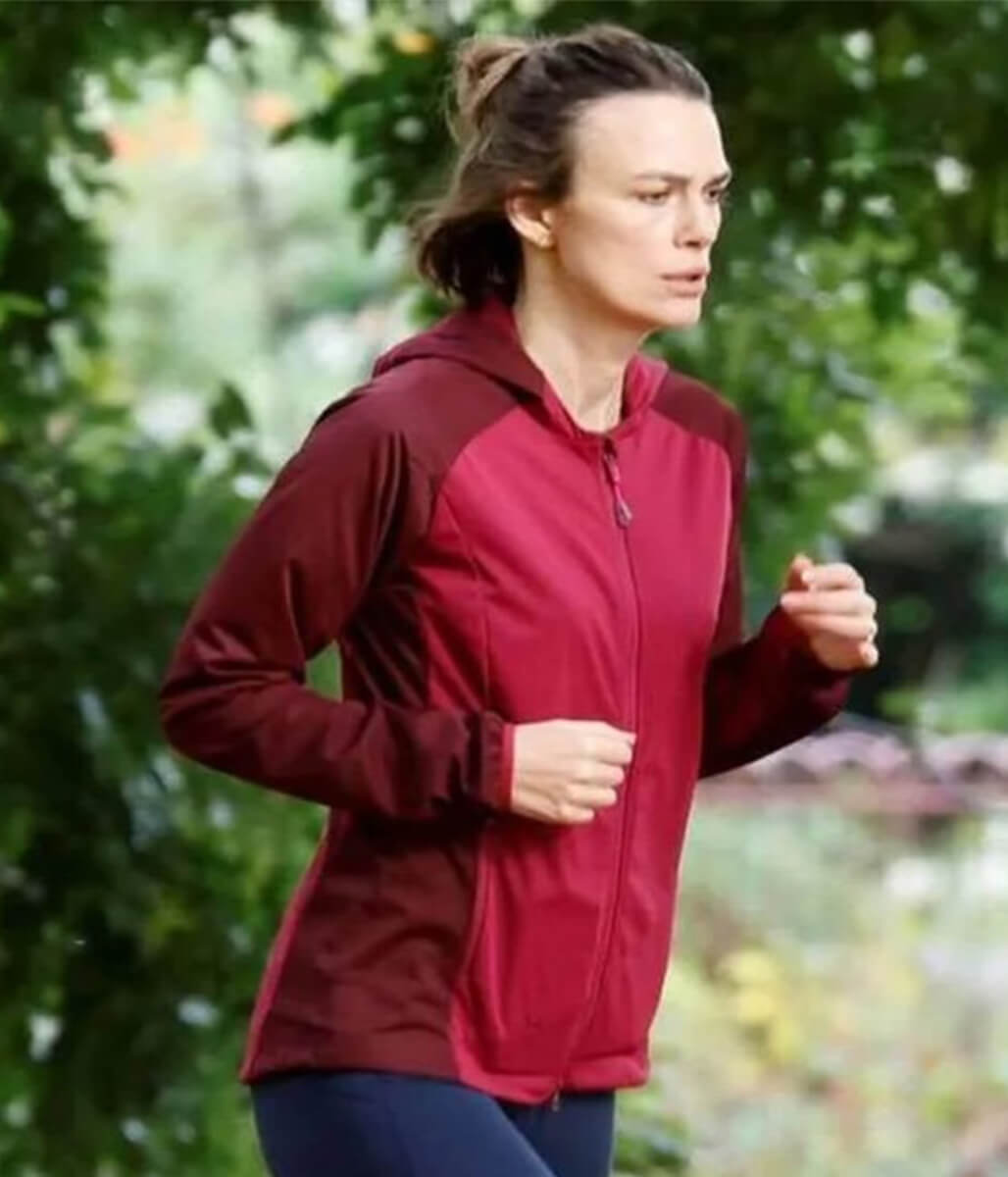 Keira Knightley Black Doves Track Jacket