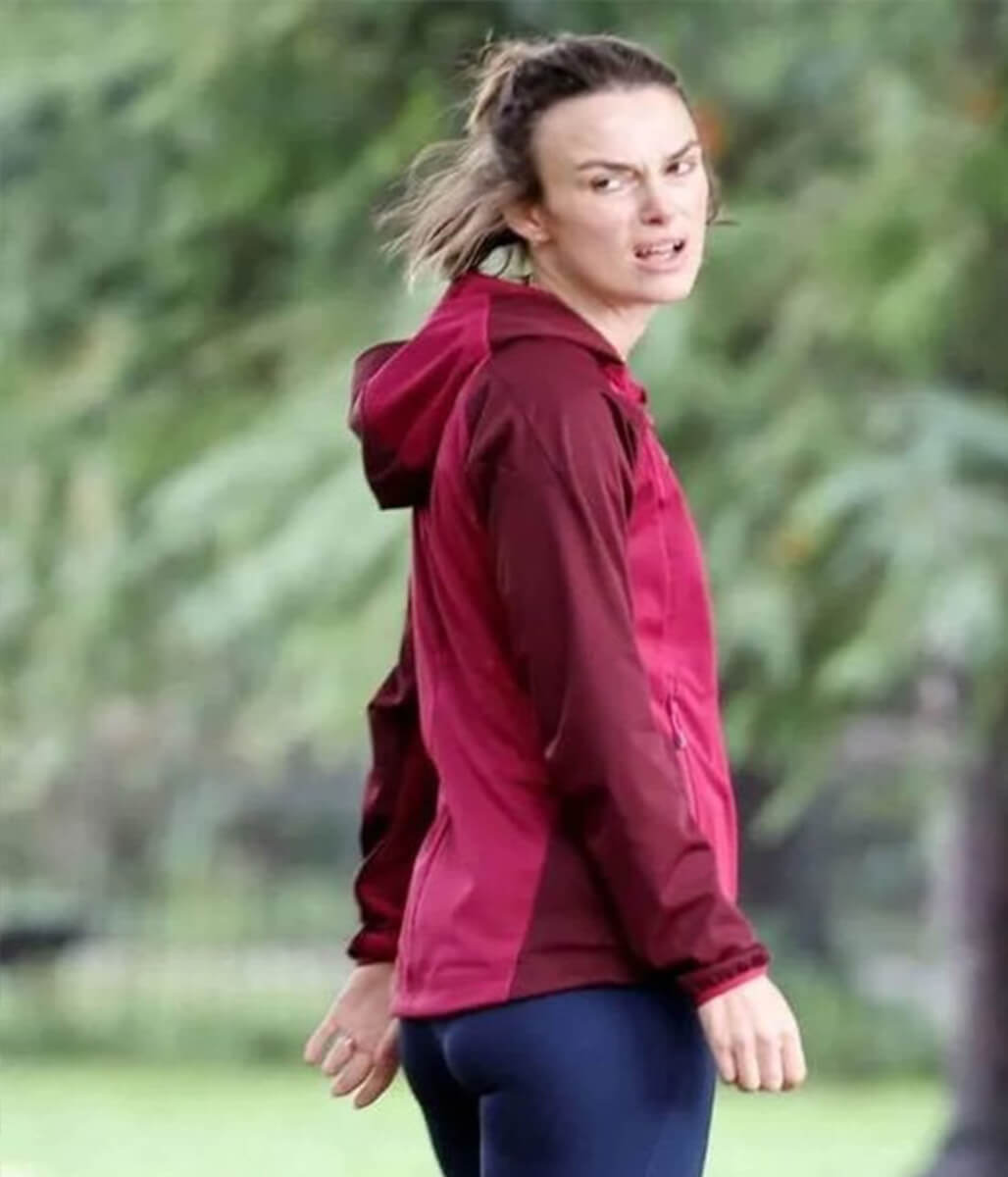 Keira Knightley Black Doves Track Jacket