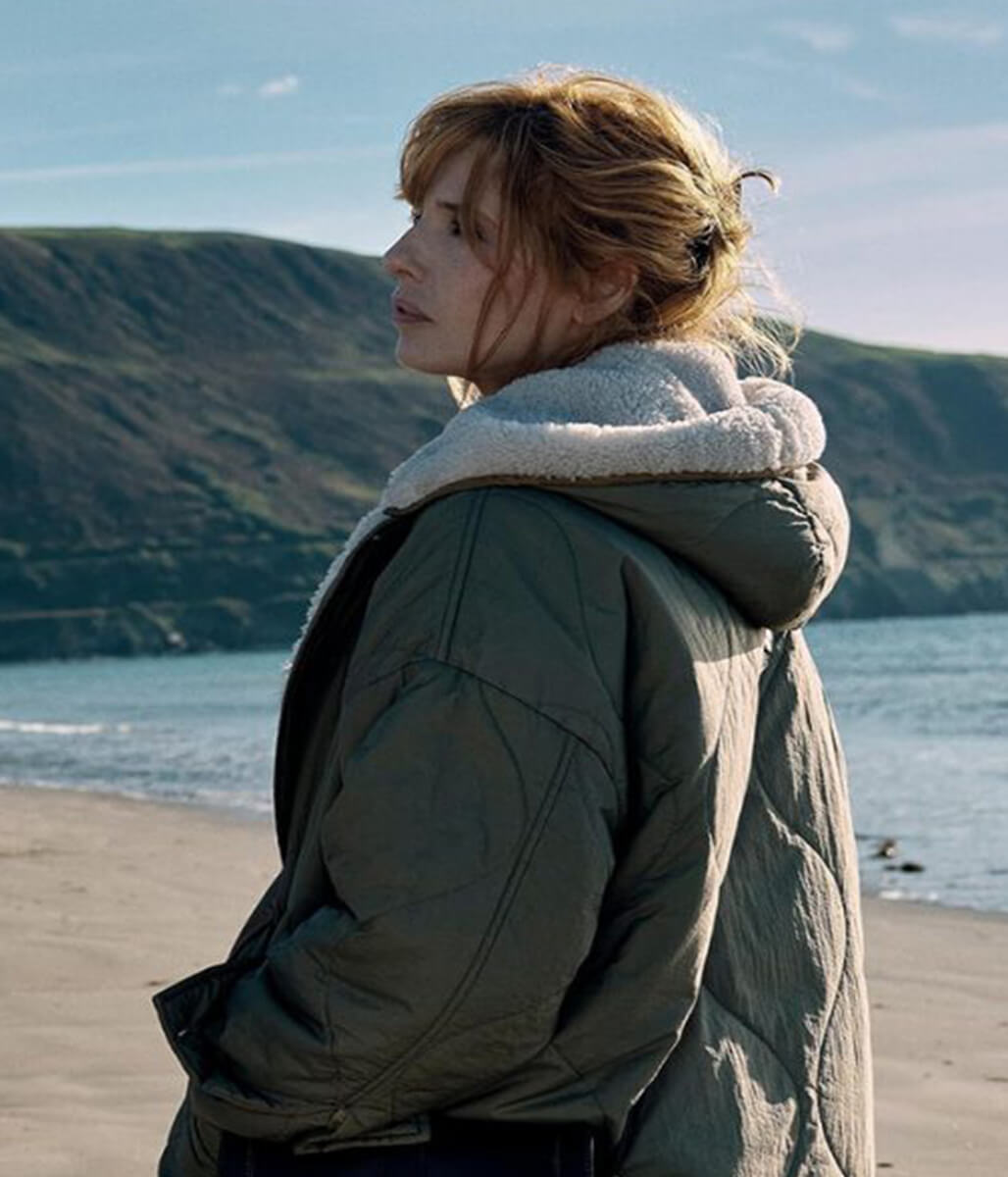 Kelly Reilly Under Salt Marsh 2026 Hooded Jacket