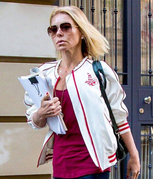 Kelly Ripa White Jacket