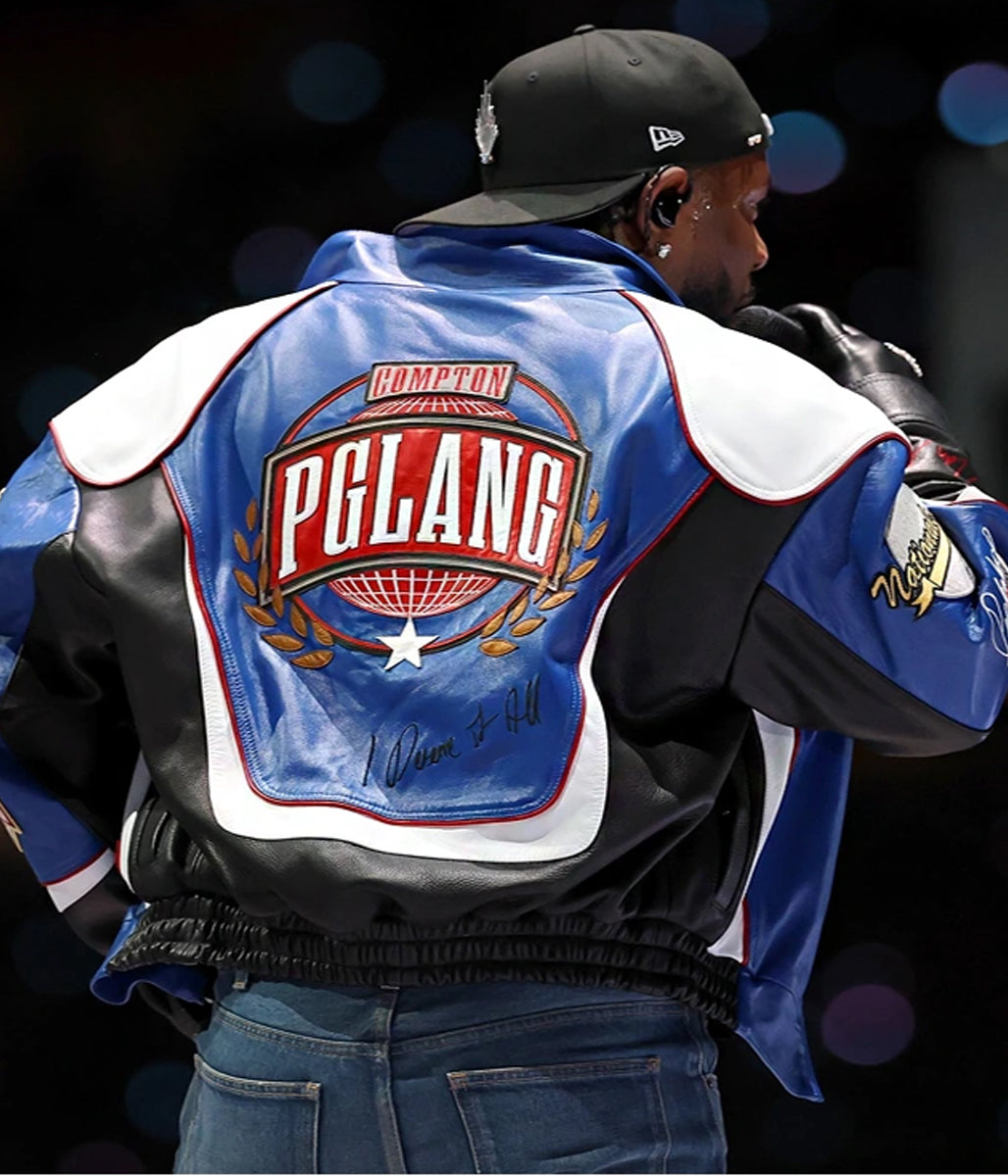 Kendrick Lamar Super Bowl 2025 Halftime Show Gloria Jacket  