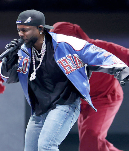 Kendrick Lamar Super Bowl 2025 Halftime Show Gloria Jacket  