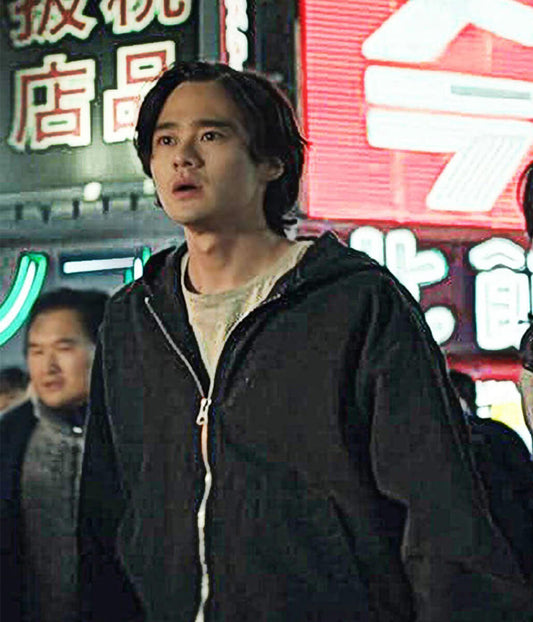 Kentaro Randa Monarch Legacy Of Monsters Black Fleece Jacket