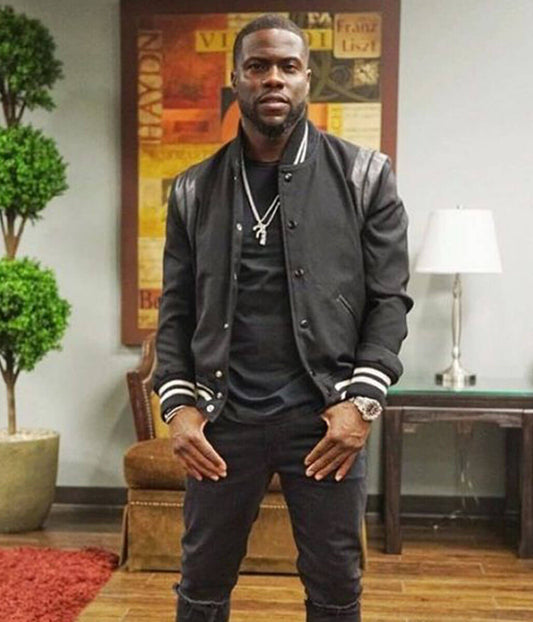 Kevin Hart Black Denim Jacket