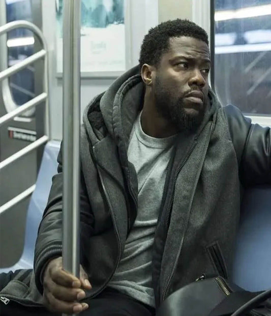 Kevin Hart Lift 2024 Black Hooded Jacket