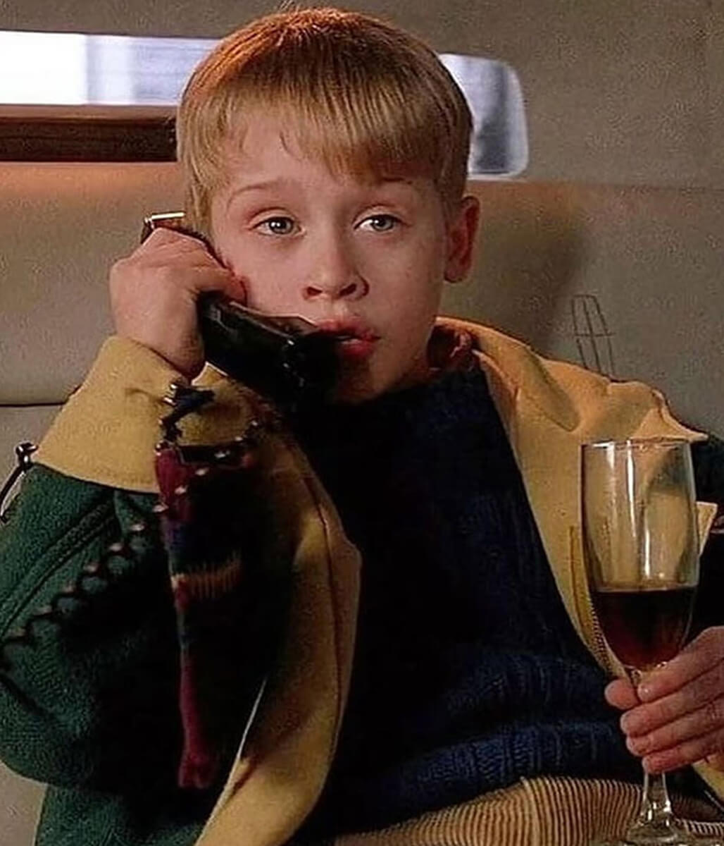 Kevin Home Alone Green Wool Coat