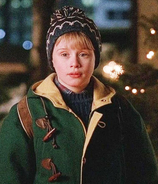 Kevin Home Alone Green Wool Coat