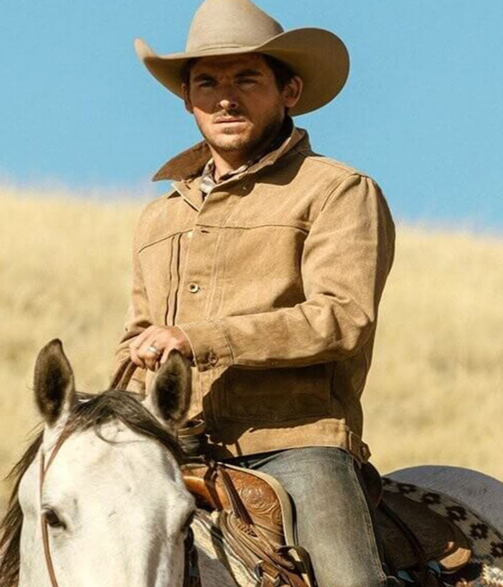 Kevin Zegers The Madison Season 01 Brown Cotton Jacket