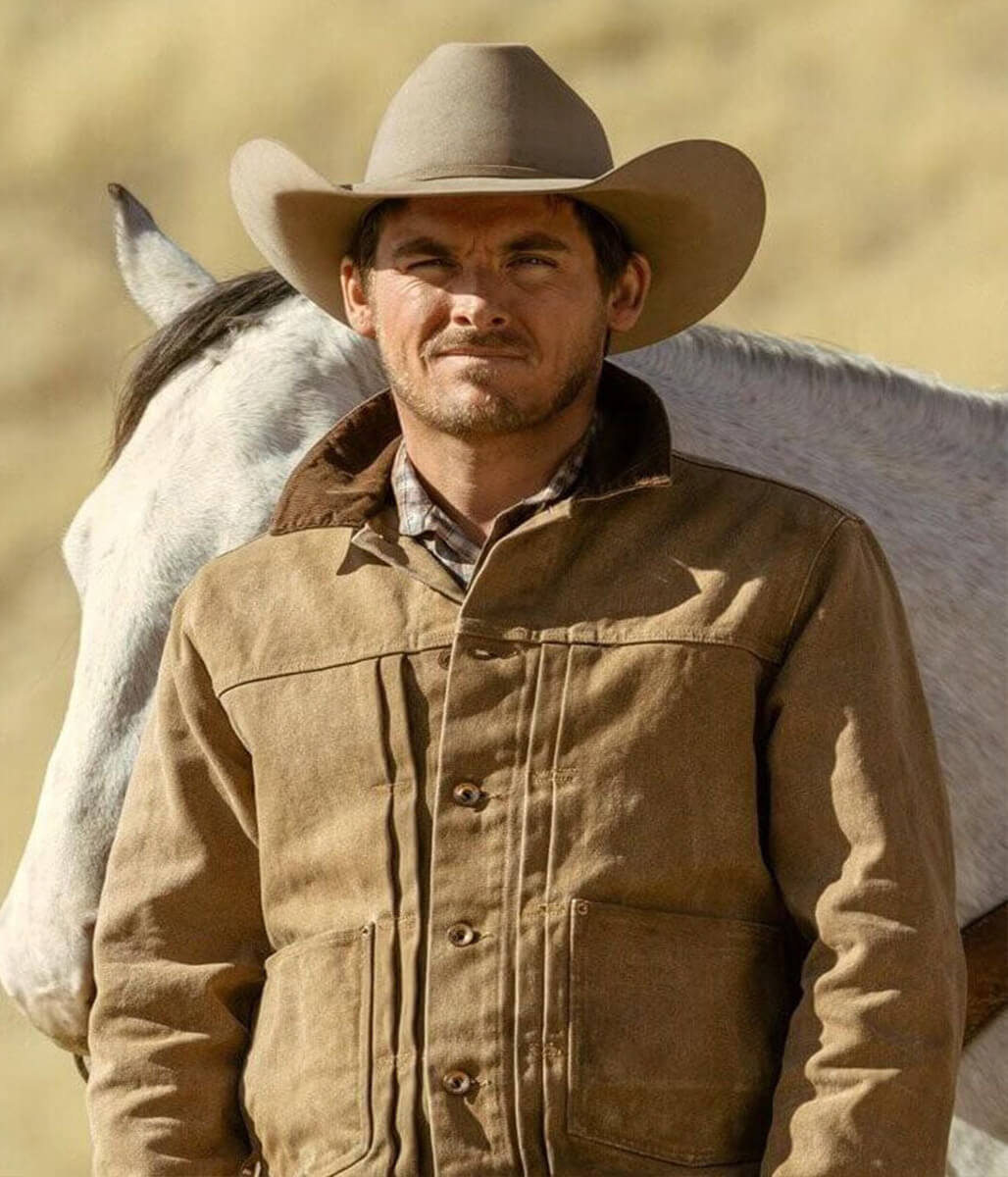 Kevin Zegers The Madison Season 01 Brown Cotton Jacket