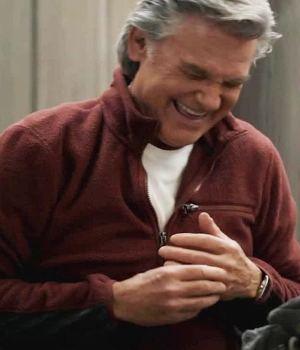 Kurt Russel The Madison Season 01 Red Fleece Jacket