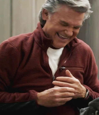 Kurt Russel The Madison Season 01 Red Fleece Jacket