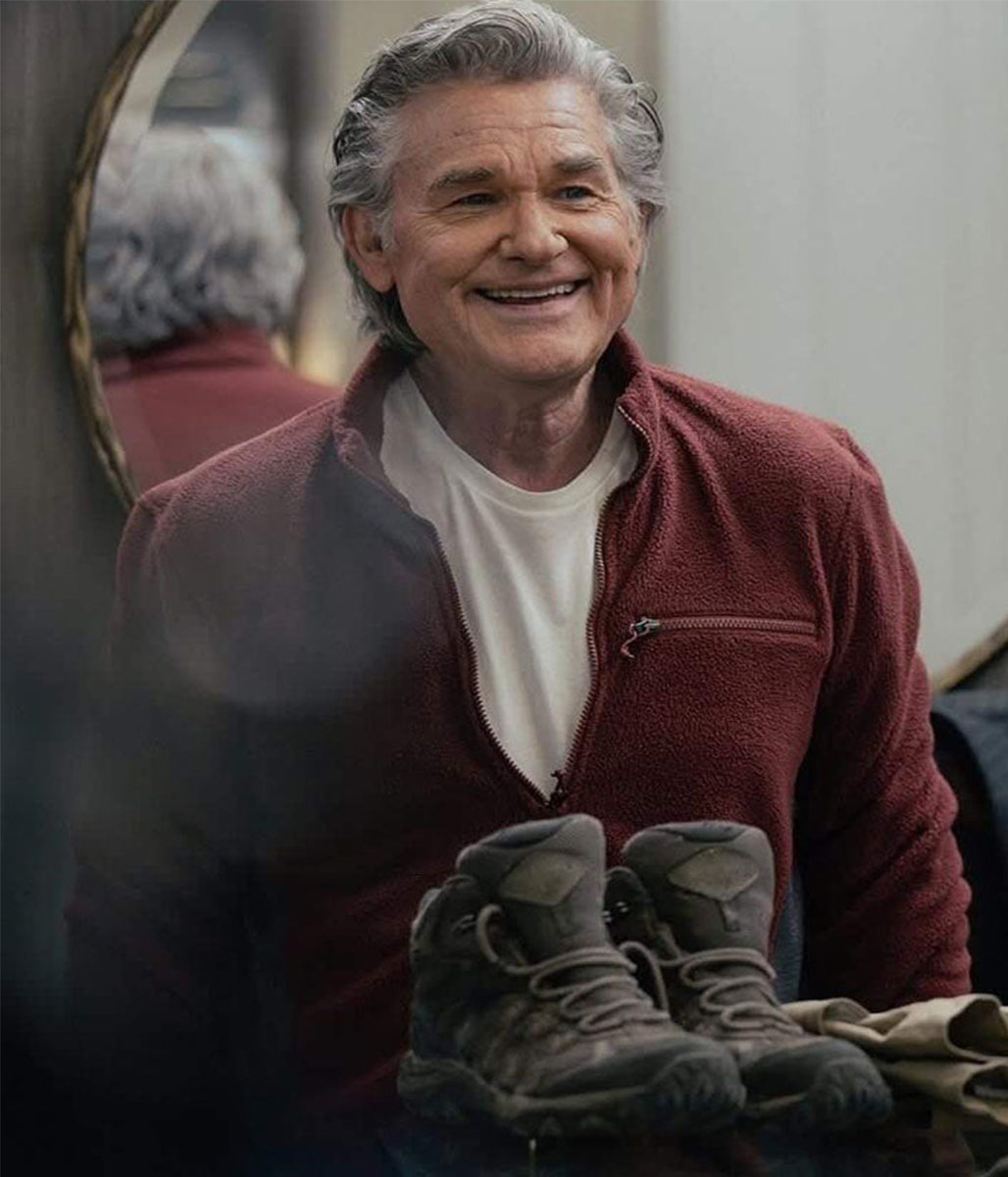 Kurt Russel The Madison Season 01 Red Fleece Jacket