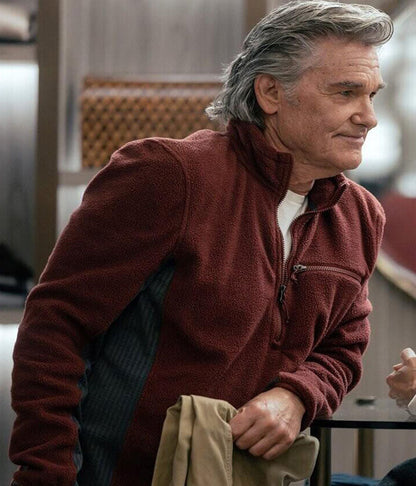 Kurt Russel The Madison Season 01 Red Fleece Jacket