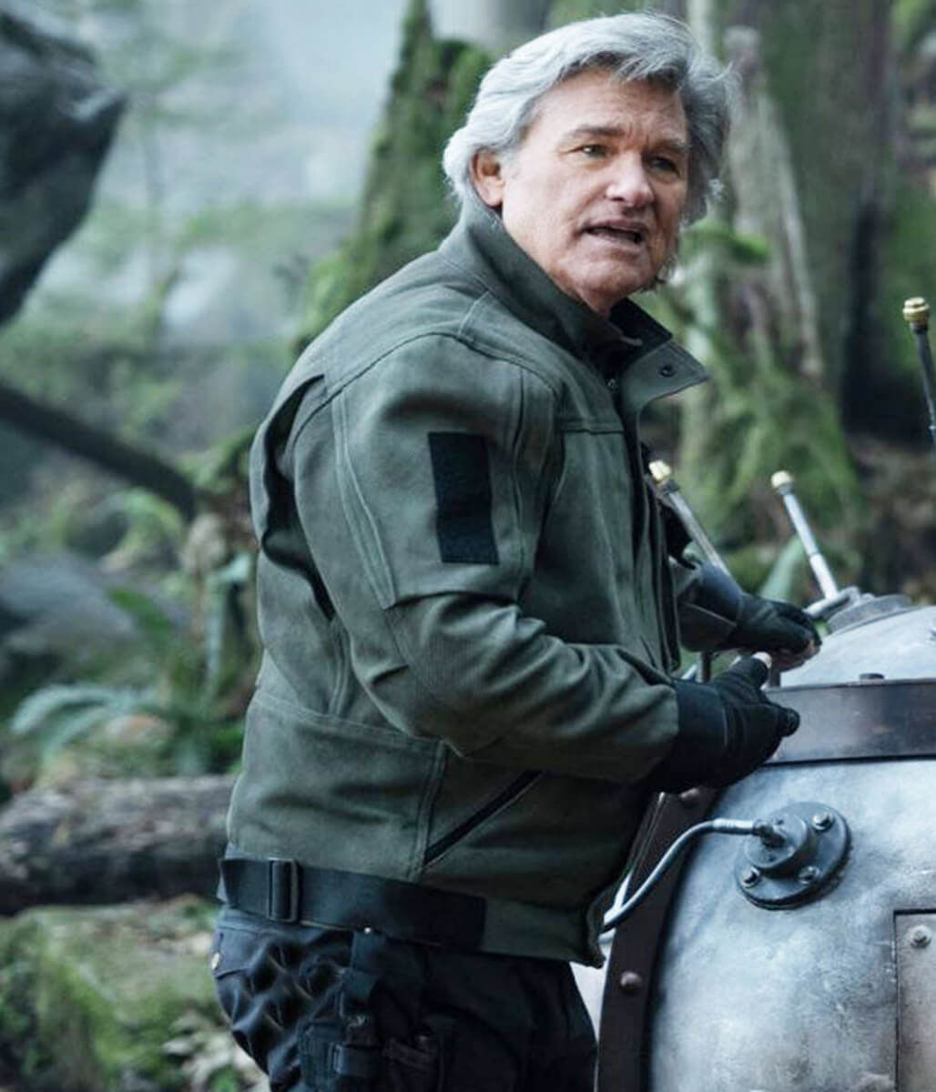 Kurt Russell Monarch Legacy Of Monsters Grey Cotton Jacket