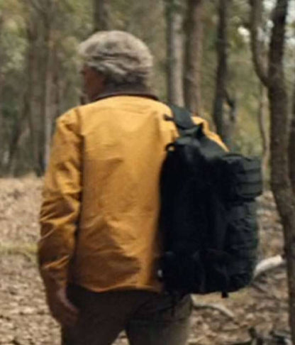 Kurt Russell Monarch Legacy of Monsters Mustard Cotton Jacket