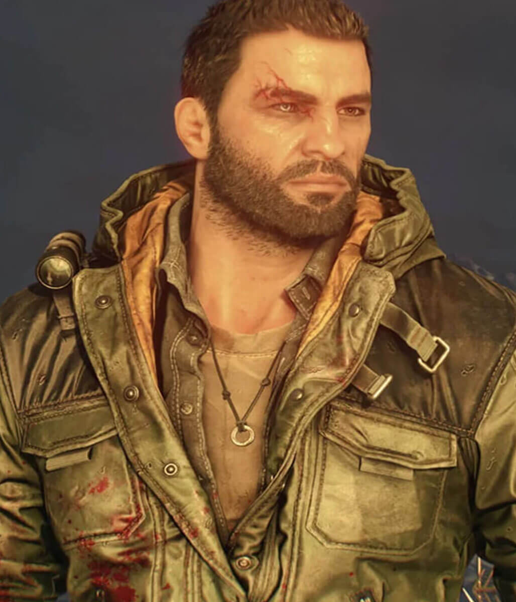 Kyle Crane Dying Light: The Beast Leather Jacket