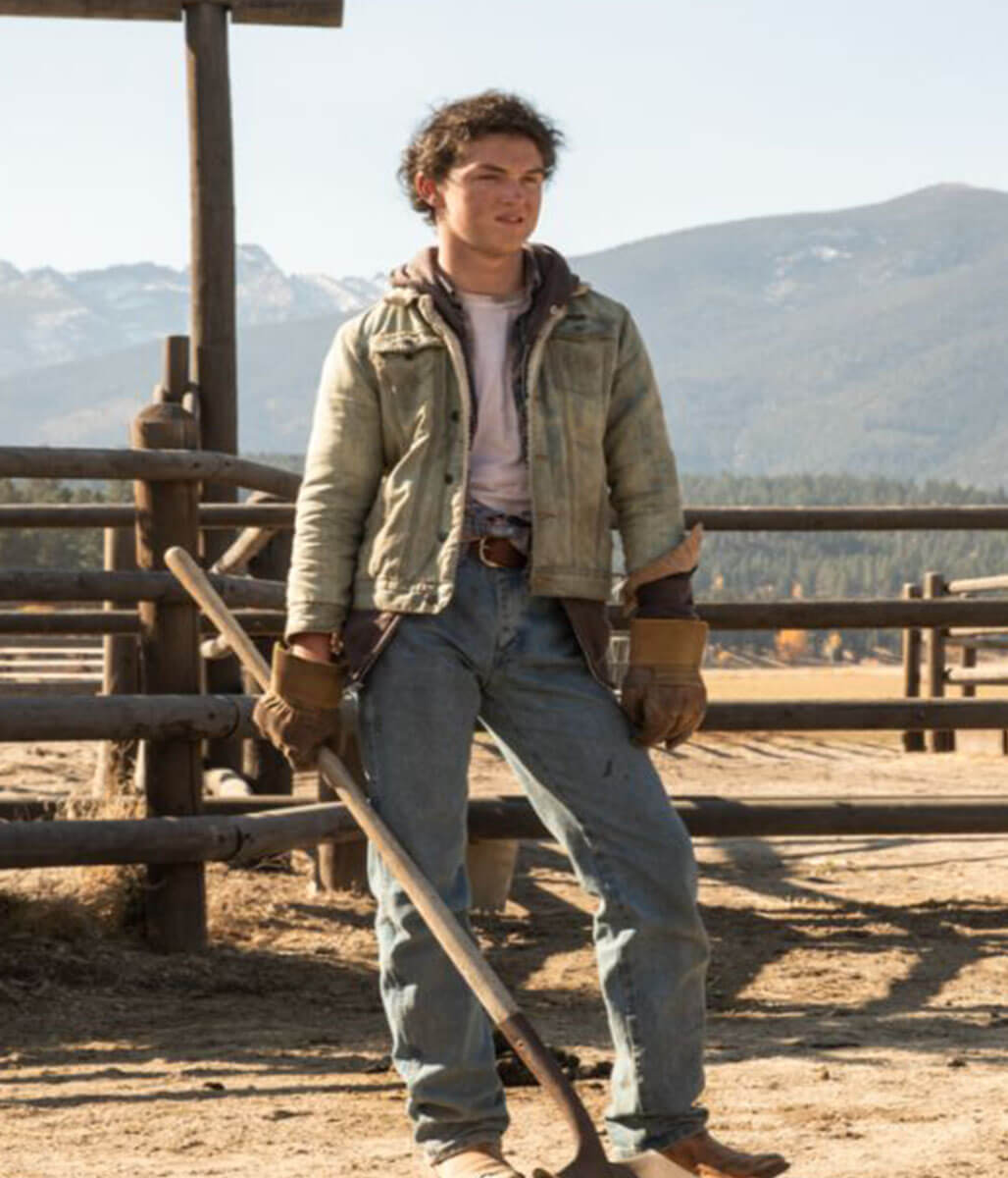 Kyle Red Silverstein Yellowstone 2025 Denim Jacket