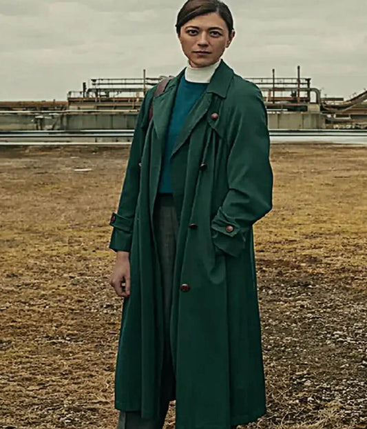 Legends S1 Jasmin Blackborow Green Trench Coat