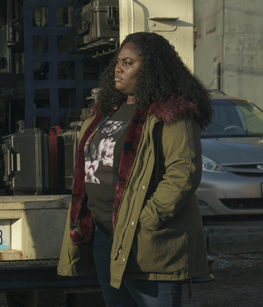 Leota Adebayo Peacemaker Green Cotton Jacket