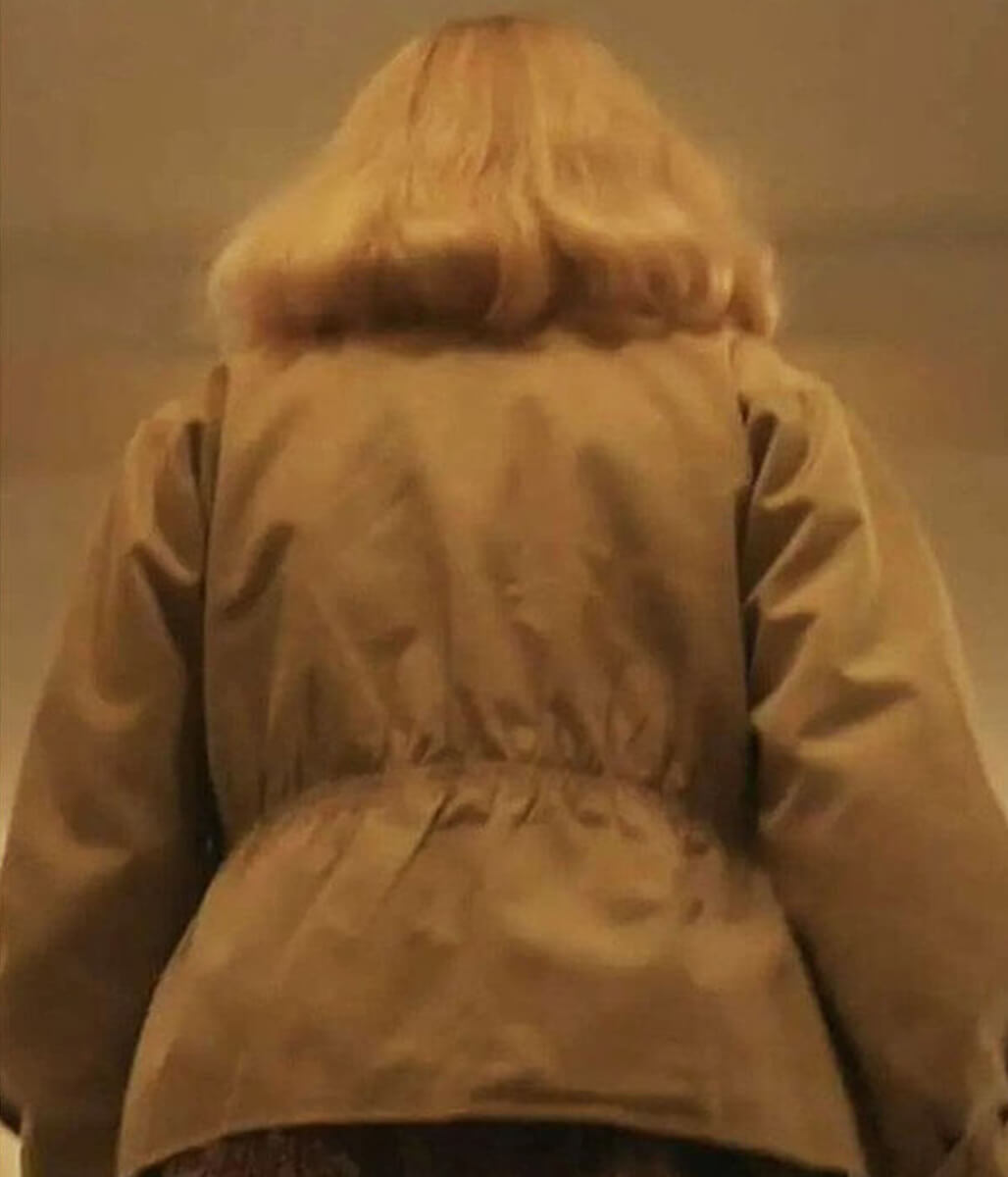 Lessons In Chemistry 2023 Brie Larson Brown Cotton Jacket