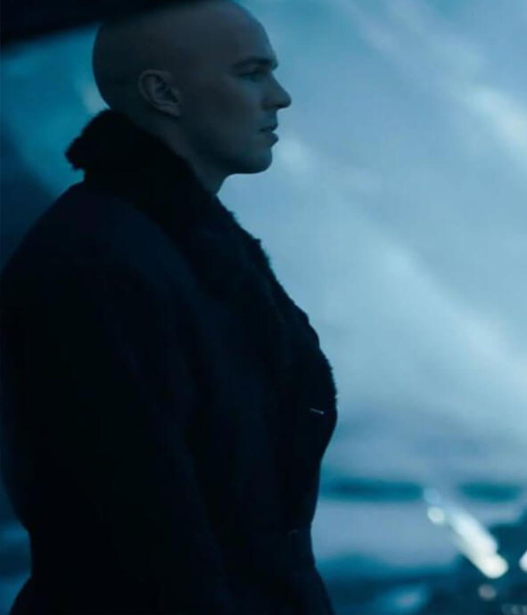 Lex Luthor Superman 2025 Nicholas Hoult Black Coat