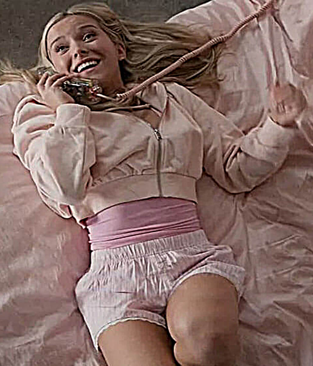 Lexi Minetree Elle S01 Pink Cropped Hoodie