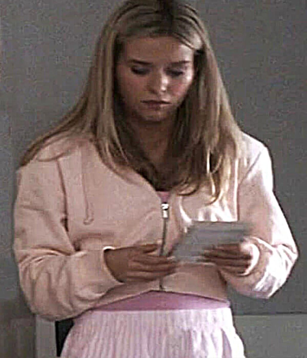 Lexi Minetree Elle S01 Pink Cropped Hoodie