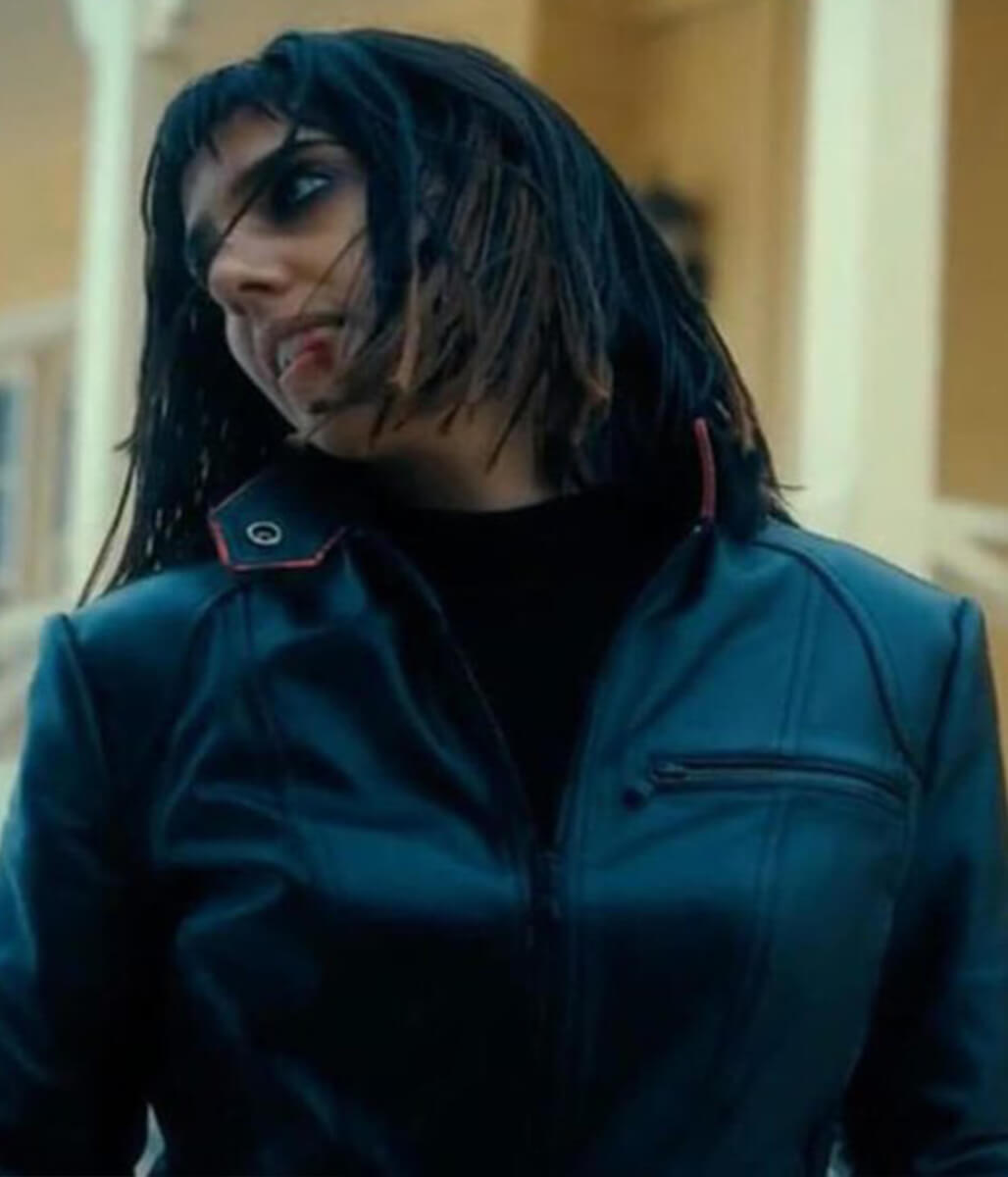 Lila Pitts The Umbrella Academy S02 Black Leather Jacket