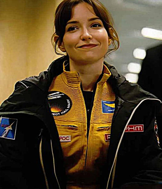 Liz Kingsman Project Hail Mary 2026 Black Fabric Jacket