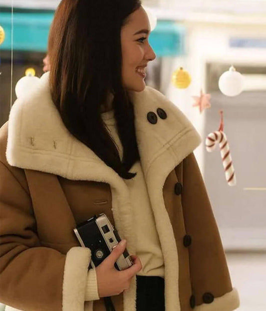 Lola Tung The Summer I Turned Pretty S03 Brown Leather Jacket