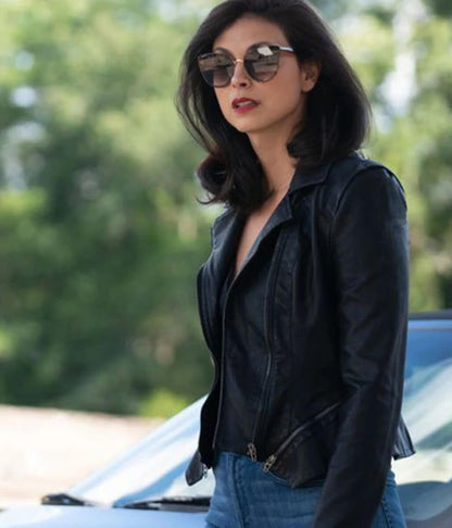 Lorena Nascimento Last Looks Black Leather Jacket