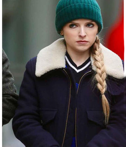 Love Life Anna Kendrick Black Wool Jacket