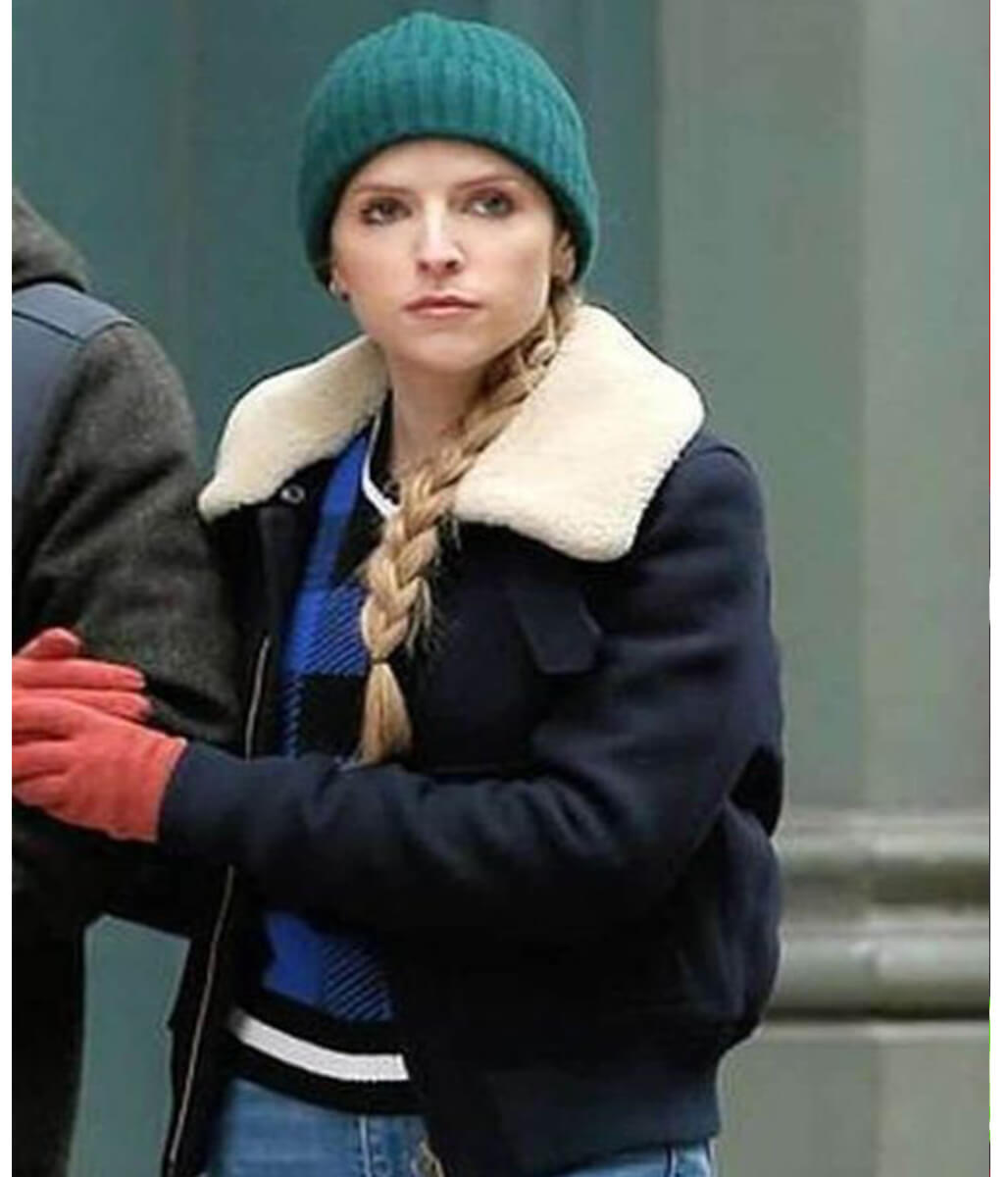 Love Life Anna Kendrick Black Wool Jacket