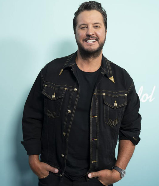 Luke Bryan Black Denim Jacket