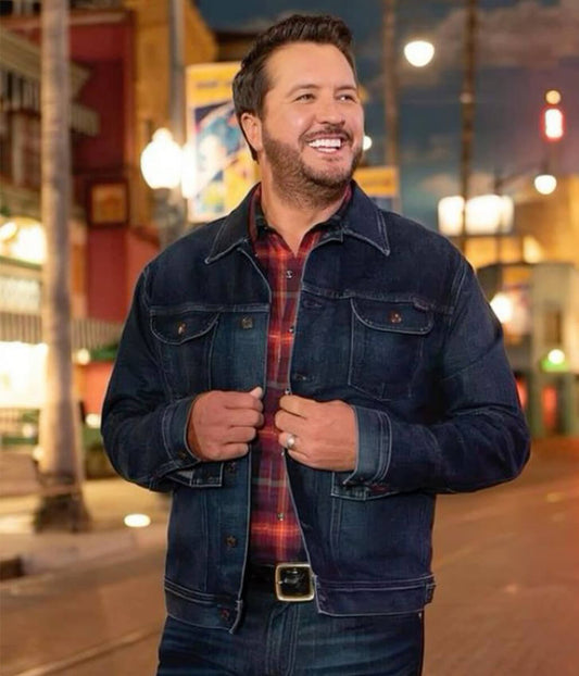 Luke Bryan Blue Denim Trucker Jacket