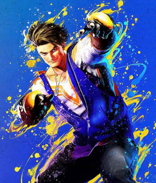 Luke Sullivan Street Fighter 6 Blue Vest