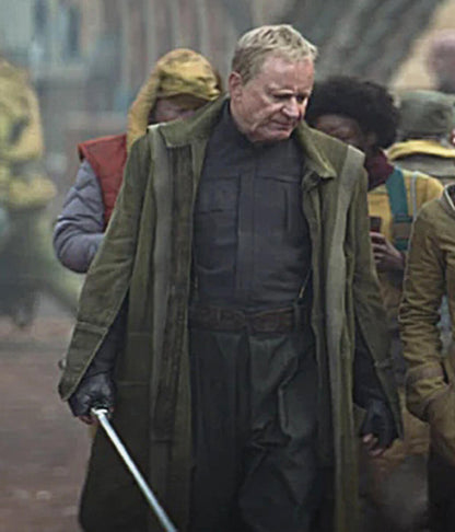 Luthen Star Wars Andor S01 Green Trench Coat