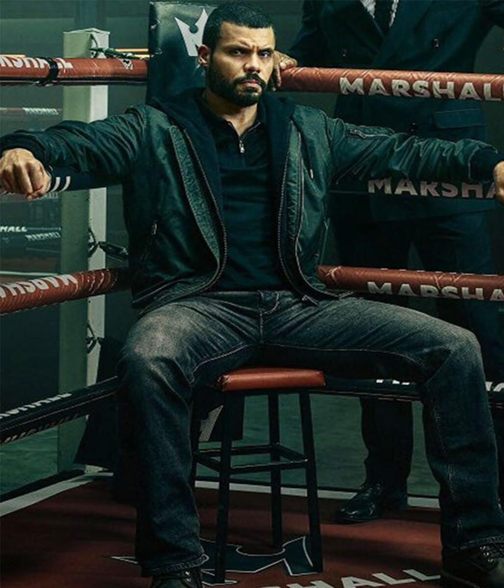 Maduka Kilroy Fightland S01 Black Leather Jacket