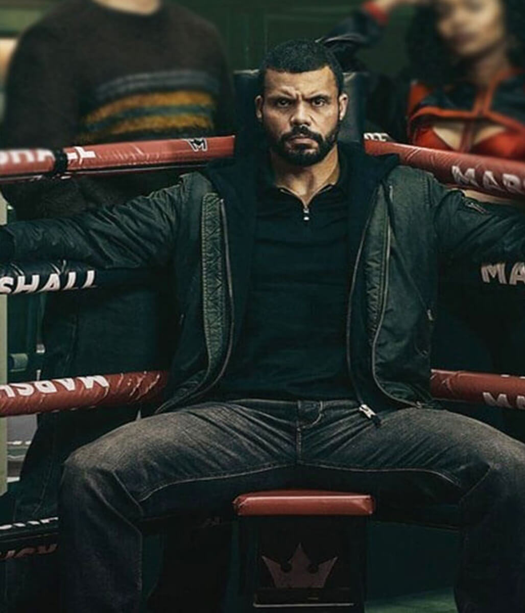 Maduka Kilroy Fightland S01 Black Leather Jacket