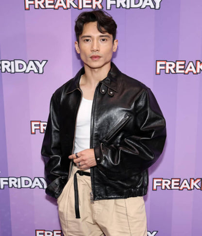Manny Jacinto Freakier Friday 2025 Leather Jacket