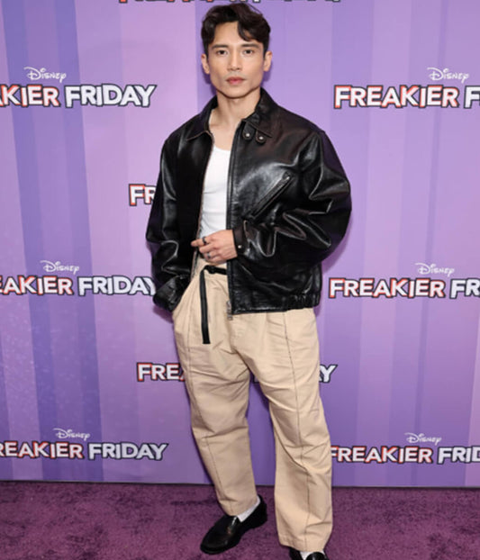 Manny Jacinto Freakier Friday 2025 Leather Jacket