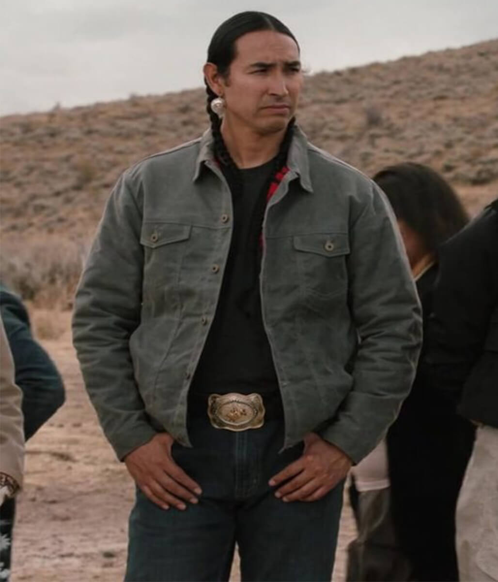 Marshals S1 Tatanka Means Grey Cotton Jacket