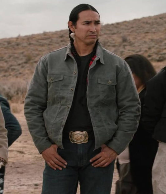 Marshals S1 Tatanka Means Grey Cotton Jacket