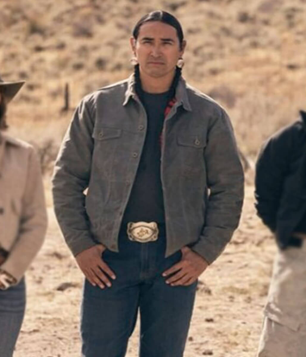 Marshals S1 Tatanka Means Grey Cotton Jacket