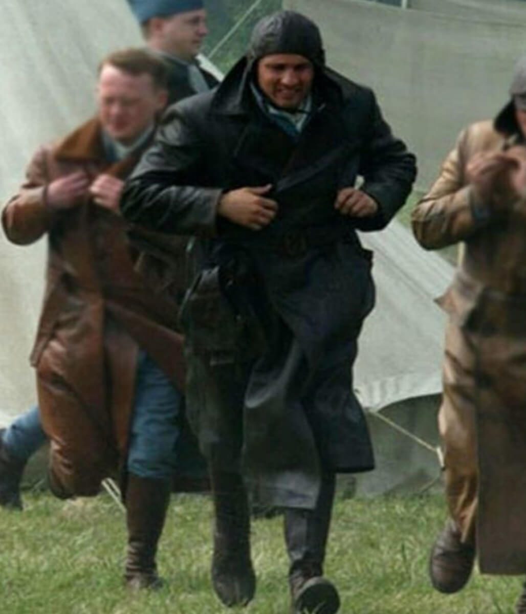 Martin Henderson Flyboys 2006 Brown Leather Coat